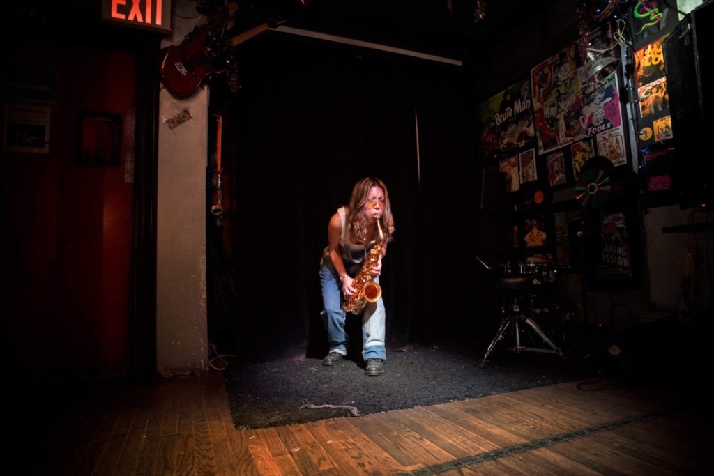 Masayo Koketsu performing alto sax live in NYC 2023 纐纈雅代 ニューヨーク ライブ 2023 アルトサックス