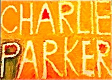 Painting by Masayo Koketsu（纐纈之雅代・纐纈雅代）Japanese alto saxophonist  abstract oil painting artwork アルトサックス奏者による油絵