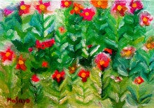 Painting by Masayo Koketsu（纐纈之雅代・纐纈雅代）Japanese alto saxophonist  abstract oil painting artwork アルトサックス奏者による油絵